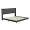 Flash Furniture Charcoal Queen Platform Bed with Headboard YK-1078-CHAR-K-GG - alternate 9